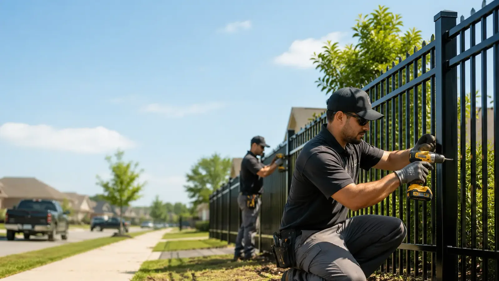 Metal Fence Installation in Ballinger, TX
